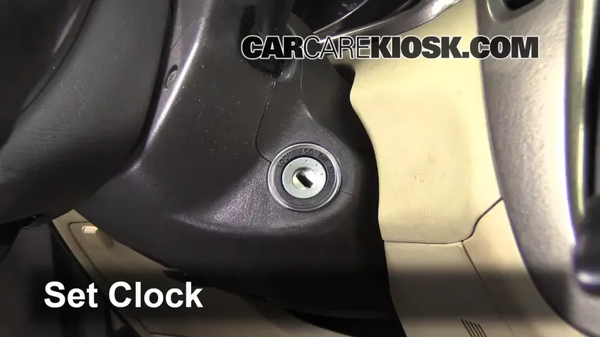 2003 Toyota Highlander 2.4L 4 Cyl. Clock